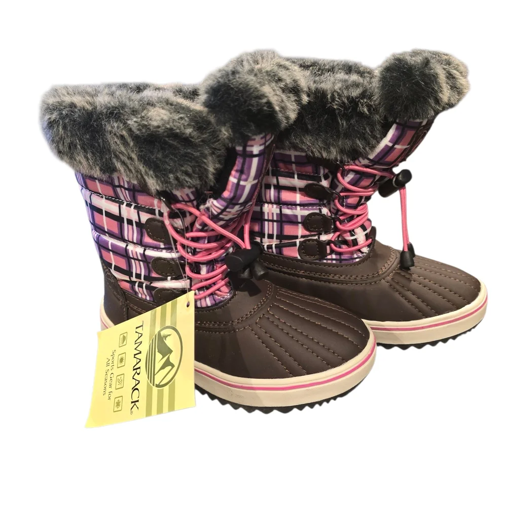 NWT Tamarack girls' Youth winter snow boots Sz 12